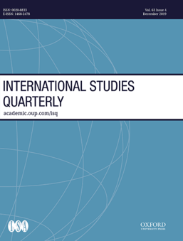 【新刊速递】第20期 | International Studies Quarterly, No.4, 2019